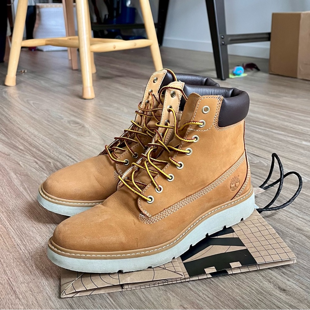 Timberland Sensorflex Tan Leather Boots